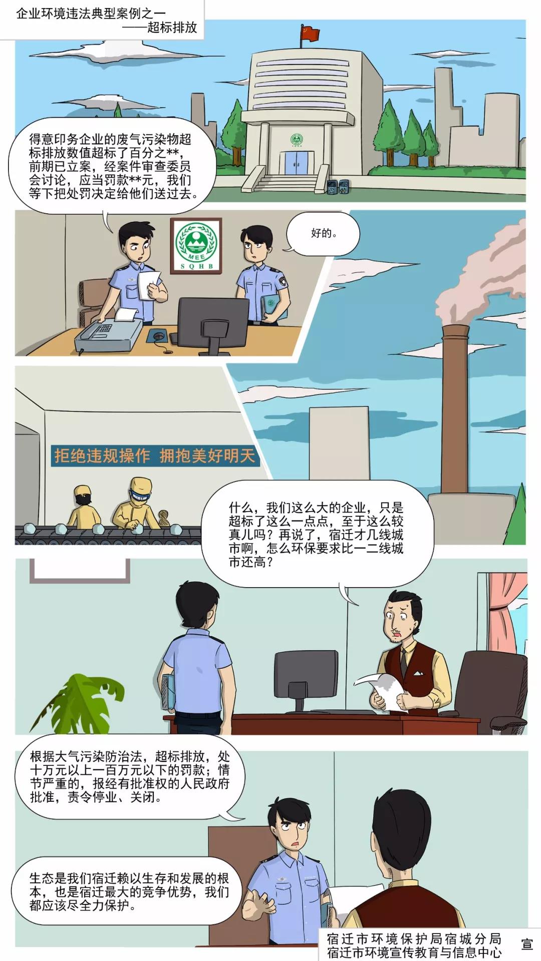 局用漫畫解讀：常見的企業(yè)環(huán)境違法行為有哪些？